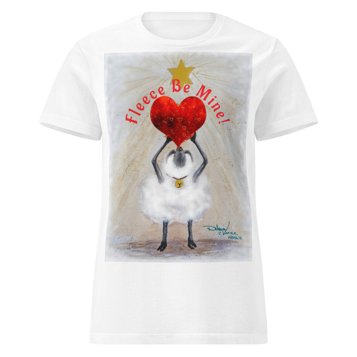 Fleece is my sheep's name. He uses a play on words for his Valentine Wish. "Fleece Be Mine." A sheep holding up a red Valentine Heart. San Angelo has a Sheep theme woven into their local history. 