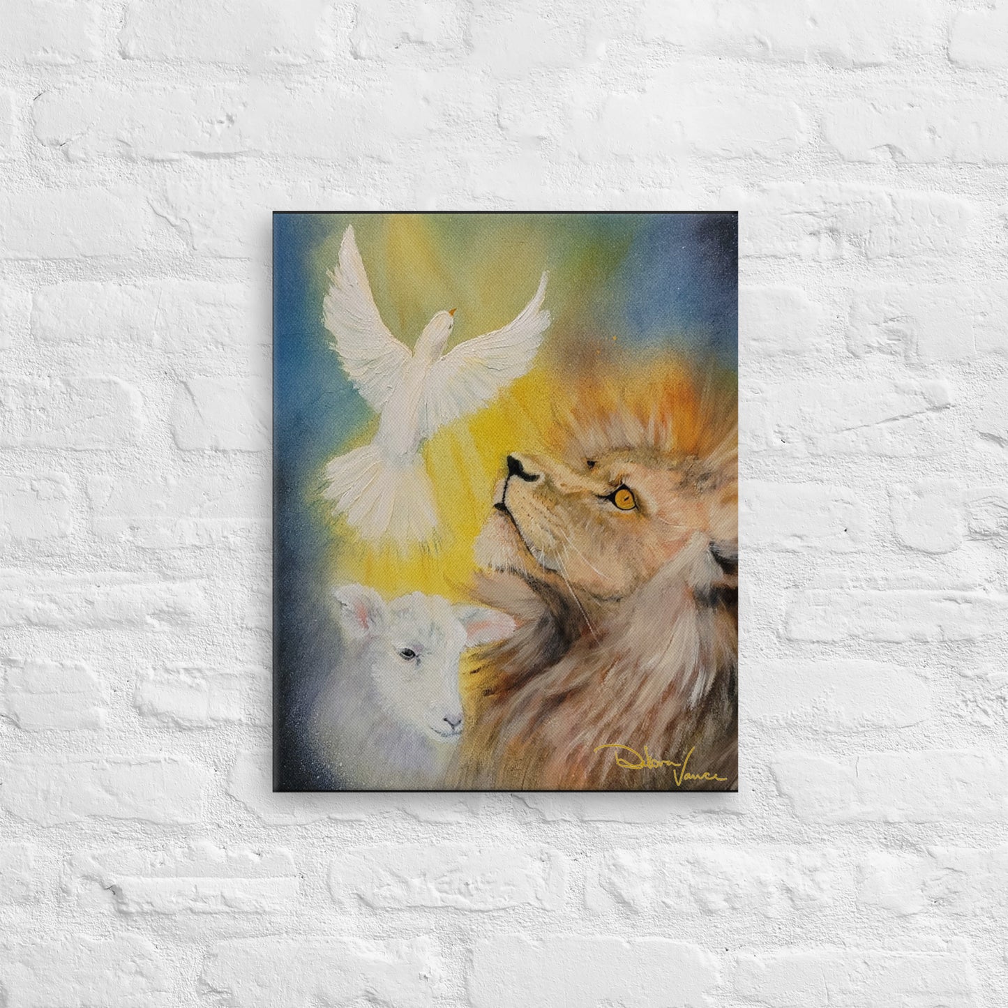 Lion of Juda - 20 x 16 Canvas
