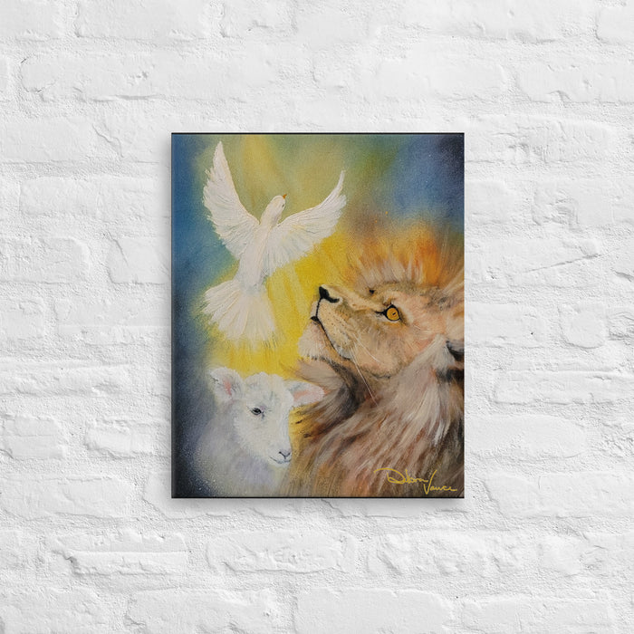 Lion of Juda - 20 x 16 Canvas Print