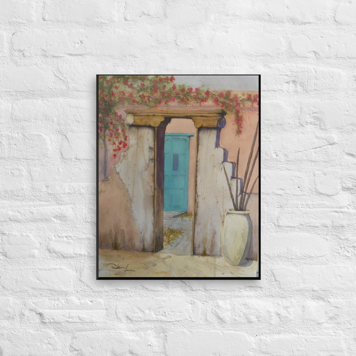 Puerta Antigua - 20 x 16 Canvas
