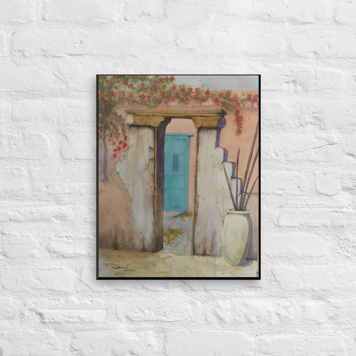 Puerta Antigua - 20 x 16 Canvas Print