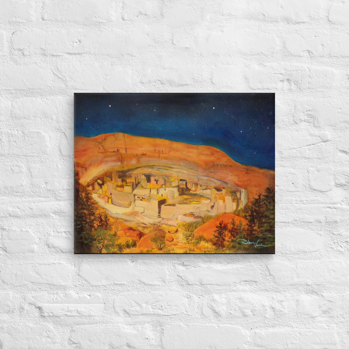 Cliff Palace in Mesa Verde National Park - 16 x 20 Canvas