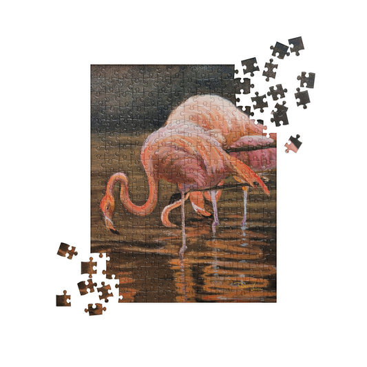 Flamingo Reflections Jigsaw puzzle